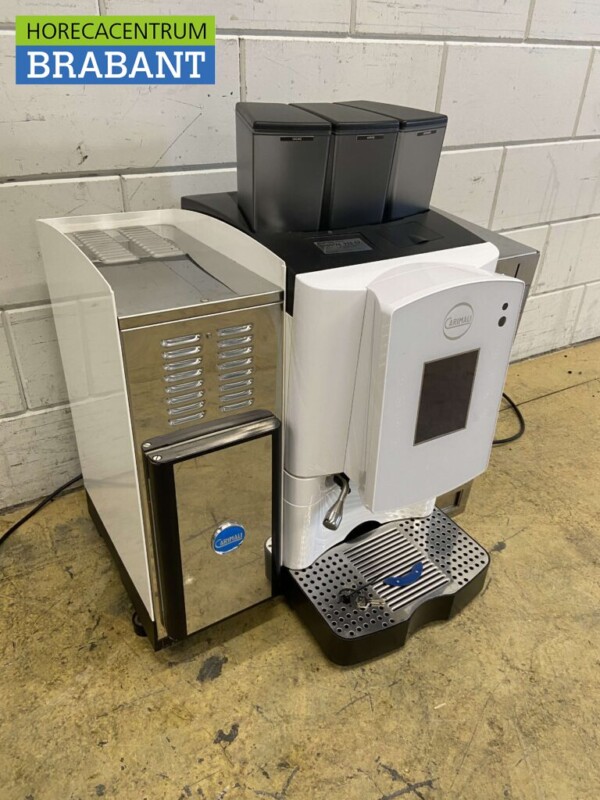 Carimali Optima espressomachine met melkkoeler Euro inworp 230V Horeca - Afbeelding 2