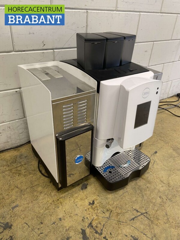 Carimali Optima espressomachine met melkkoeler Euro inworp 230V Horeca - Afbeelding 2