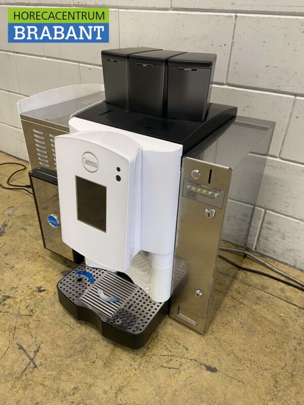 Carimali Optima espressomachine met melkkoeler Euro inworp 230V Horeca - Afbeelding 3