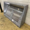 RVS Afzuigkap Dampkap met lamellen filters Premium-line 150 cm Schuin model Horeca - Afbeelding 2