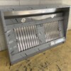 RVS Afzuigkap Dampkap met lamellen filters Premium-line 150 cm Schuin model Horeca - Afbeelding 3