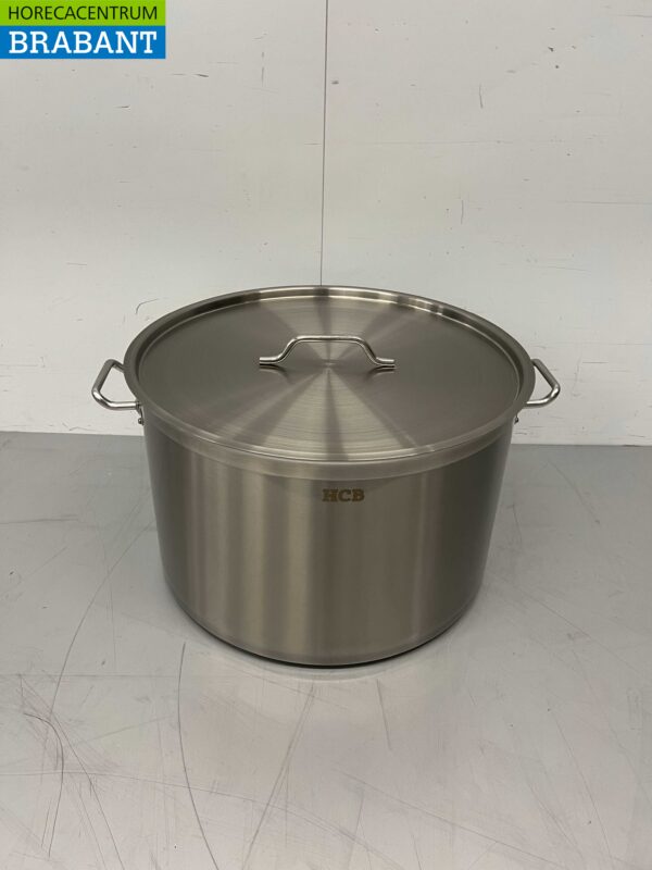 RVS Soeppan Kookpan Pan Inductie 55 x 35 cm 83 liter Horeca