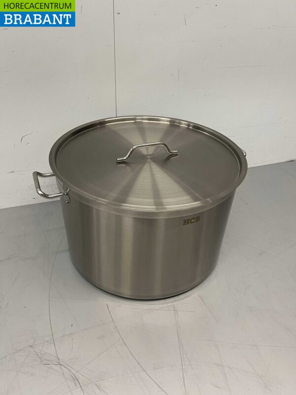 RVS Soeppan Kookpan Pan Inductie 55 x 35 cm 83 liter Horeca - Afbeelding 2