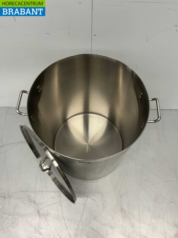 RVS HCB Soeppan Kookpan Pan Inductie 50 x 60 cm 115 liter Horeca - Afbeelding 7