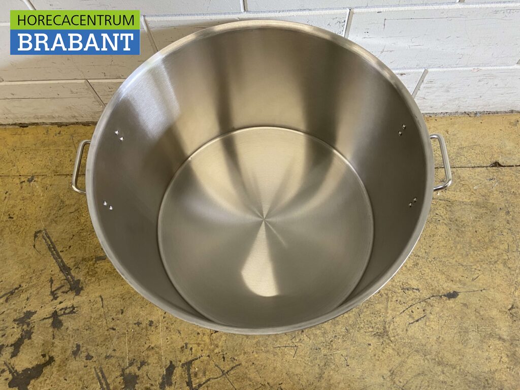 rivaal Haas gitaar RVS Soeppan Kookpan Pan Inductie 60 x 40 cm 113 liter Horeca -  Horecacentrum Brabant