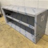RVS Wandkast Kast Open model 140 cm Horeca - Afbeelding 2
