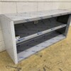 RVS Wandkast Kast Open model 140 cm Horeca - Afbeelding 3