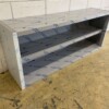 RVS Wandkast Kast Open model 160 cm Horeca - Afbeelding 3