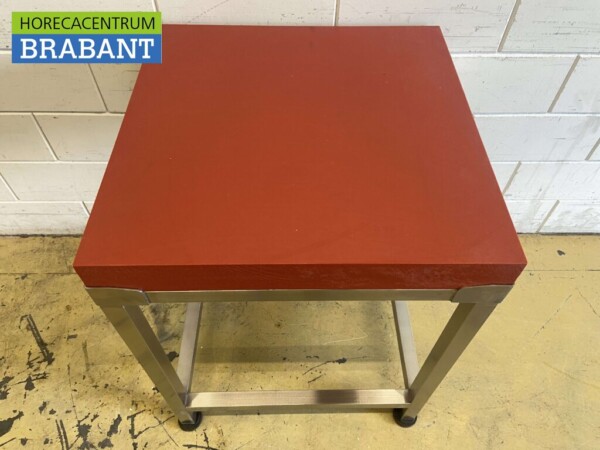 RVS Polyethylene PE Hakblok Premium-line 70 x 70 cm Horeca Slagerij - Afbeelding 5