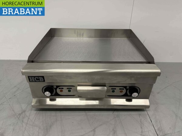 RVS Grillplaat Bakplaat Gladde bakplaat 60 cm 400V Horeca