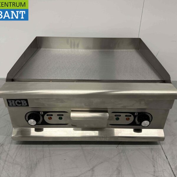 RVS Grillplaat Bakplaat Gladde bakplaat 60 cm 400V Horeca