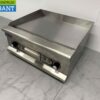RVS Grillplaat Bakplaat Gladde bakplaat 60 cm 400V Horeca - Afbeelding 3