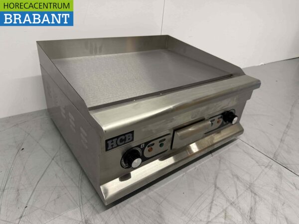 RVS Grillplaat Bakplaat Gladde bakplaat 60 cm 400V Horeca - Afbeelding 4