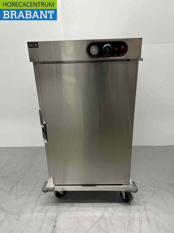 RVS HCB Banketwagen Warmhoudkast Warmtekast 1 deur 5 x 2/1 GN 230V Horeca