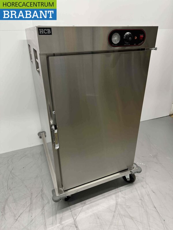 RVS HCB Banketwagen Warmhoudkast Warmtekast 1 deur 5 x 2/1 GN 230V Horeca - Afbeelding 3