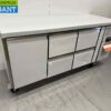 RVS Polar Koelwerkbank 1 deur en 4 laden 179,5 cm 230V Horeca - Afbeelding 3