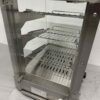 RVS Warmhoudvitrine Warmtevitrine 35 cm 230V Horeca - Afbeelding 7