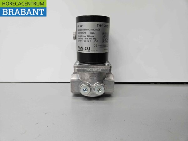 Gasklep Gasmagneetklep 3/4" 20 mm Horeca