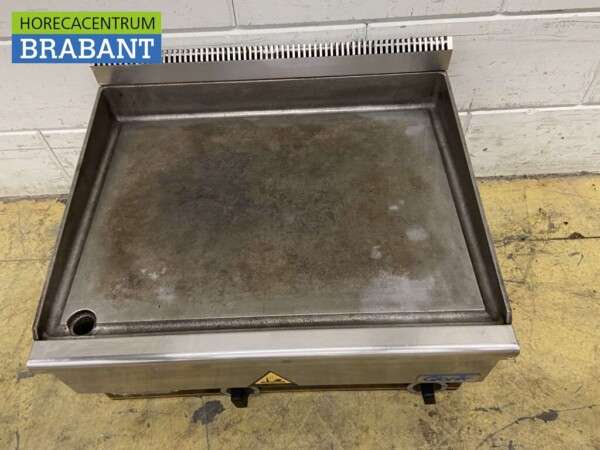 RVS Giorik Bakplaat grillplaat 60 cm 400V Horeca - Afbeelding 2