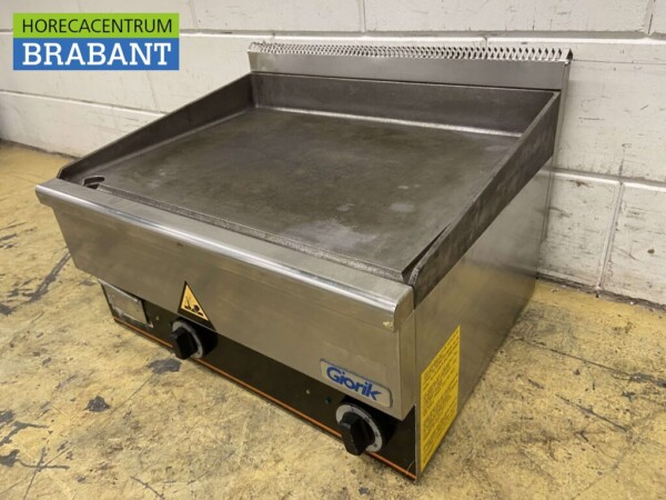 RVS Giorik Bakplaat grillplaat 60 cm 400V Horeca - Afbeelding 3