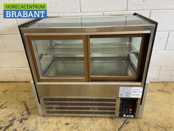 Maxxfrost Koelvitrine Opzetvitrine 140 liter 90 cm 230V Horeca - Afbeelding 4