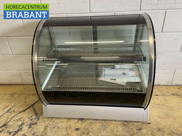 Maxxfrost Warmhoudvitrine Warmtevitrine 140 liter 90 cm 230V Horeca
