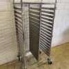 RVS Dubbele regaalwagen 30 x 1/1 Gastronorm GN Horeca - Afbeelding 3