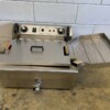 RVS Visfriteuse Oliebolfriteuse Friteuse Frituur 30 liter 400V Horeca