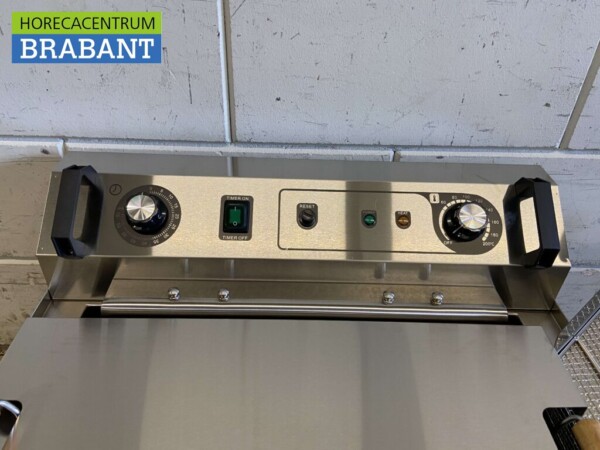 RVS Visfriteuse Oliebolfriteuse Friteuse Frituur 30 liter 400V Horeca - Afbeelding 5
