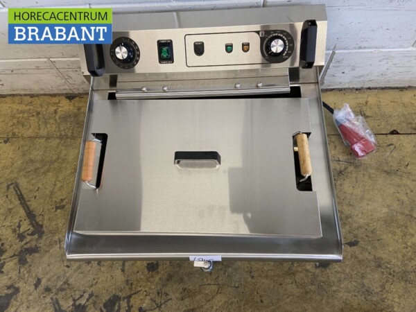 RVS Visfriteuse Oliebolfriteuse Friteuse Frituur 30 liter 400V Horeca - Afbeelding 7