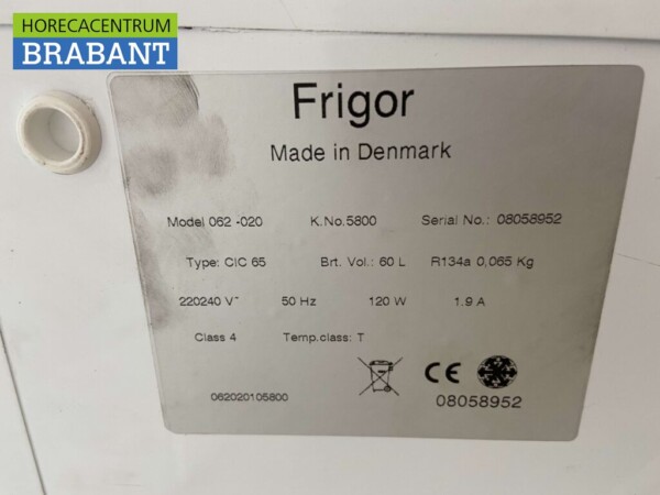 Frigor Glasdeurkoeling Koelkast met glazen deur 60 liter 230V Horeca - Afbeelding 5