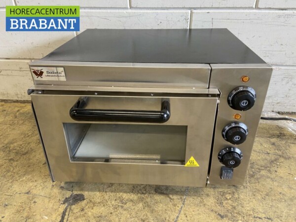 RVS Pizzaoven oven 35,5 cm steen 230V Horeca - Afbeelding 5