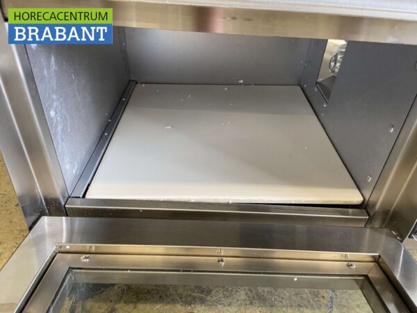 RVS Pizzaoven oven 35,5 cm steen 230V Horeca - Afbeelding 8