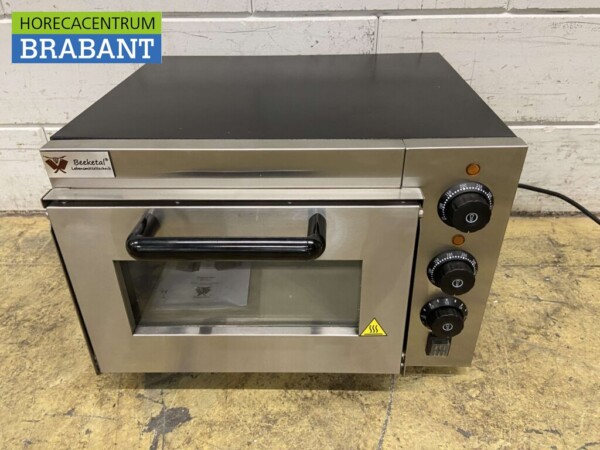 RVS Pizzaoven oven 35,5 cm steen 230V Horeca - Afbeelding 9