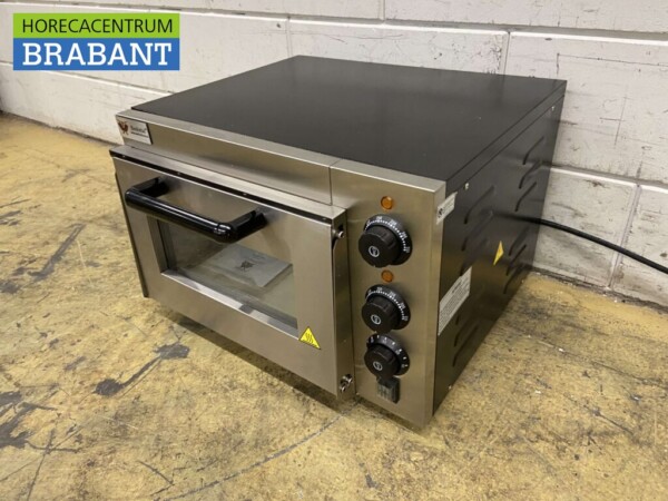 RVS Pizzaoven oven 35,5 cm steen 230V Horeca - Afbeelding 10