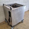 RVS Mobile Verwarmde kopjesdispenser 50 x 50 cm 230V Horeca - Afbeelding 3