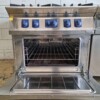 RVS Electrolux Baklijn Fornuis Doorkookplaat en spiegelbakplaat 200 cm GAS Horeca - Afbeelding 5