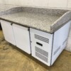 RVS Pizzawerkbank Pizzatafel Saladette 151 cm 230V Horeca - Afbeelding 2