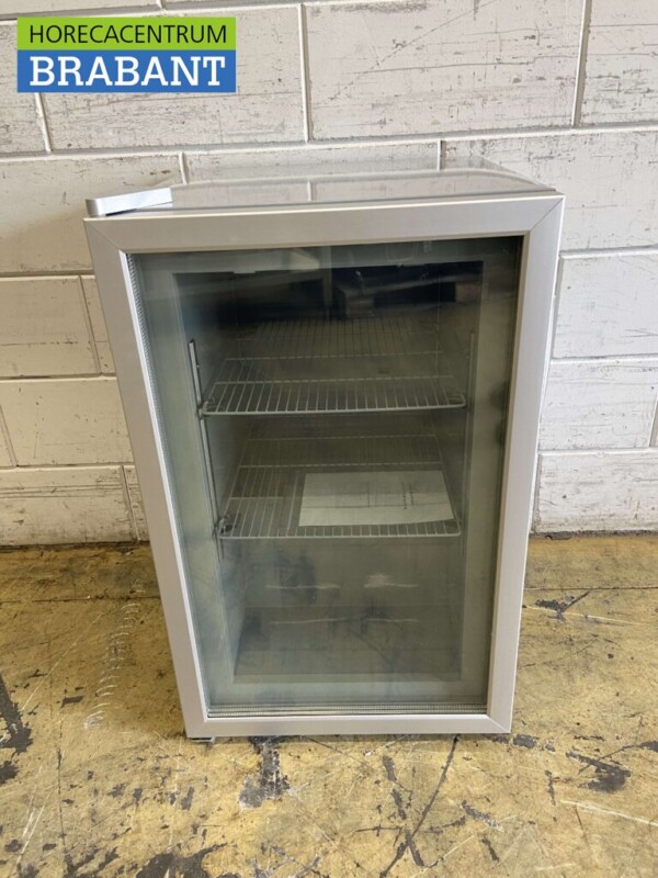 Cold Equip Glasdeur Glazen deur Display Vrieskast Vriezer 66 liter 230V Horeca