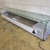 RVS Opzetvitrine Opzet koelvitrine saladière 10 x 1/4 GN 200 cm Horeca - Afbeelding 2