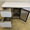 RVS Koelwerkbank 2 laden en 1 deur 136 cm 230V Horeca - Afbeelding 4
