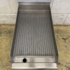 RVS Gastro-Inox Bakplaat Grillplaat Geribbelde plancha 30 cm 230V Horeca - Afbeelding 2