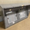 RVS Afzuigkap Dampkap met lamellen filters Premium-line 160 cm Box model Horeca - Afbeelding 3