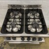 RVS Electrolux 4 pits gasfornuis fornuis met oven 400V 70 cm Horeca - Afbeelding 4