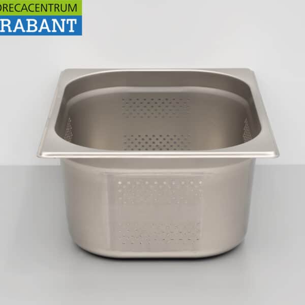 HCB RVS Geperforeerde gastronorm bak GN bak 1/2 Diepte 150 mm Horeca