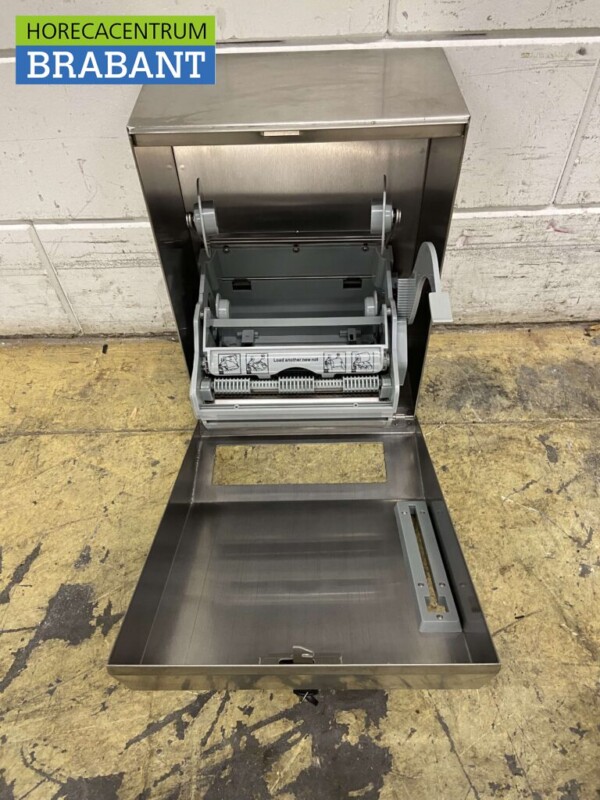 RVS Papierdispenser Dispenser Horeca - Afbeelding 4