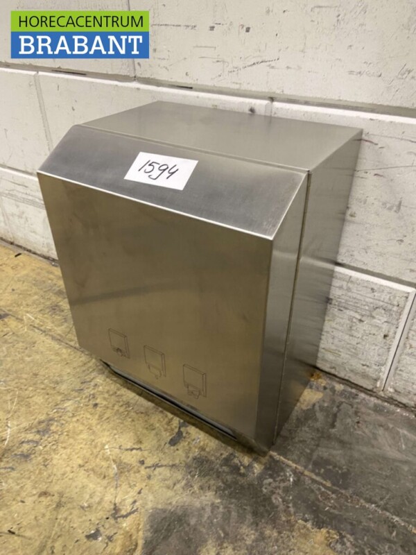 RVS Automatische Papierdispenser Dispenser Sensor Horeca - Afbeelding 3