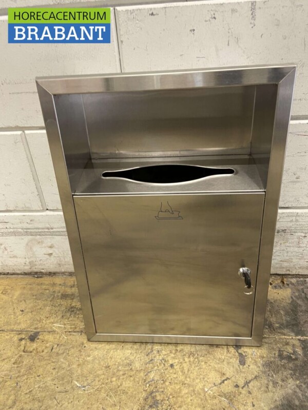 RVS Inbouw papierdispenser dispenser 37,5 x 53,5 cm Horeca