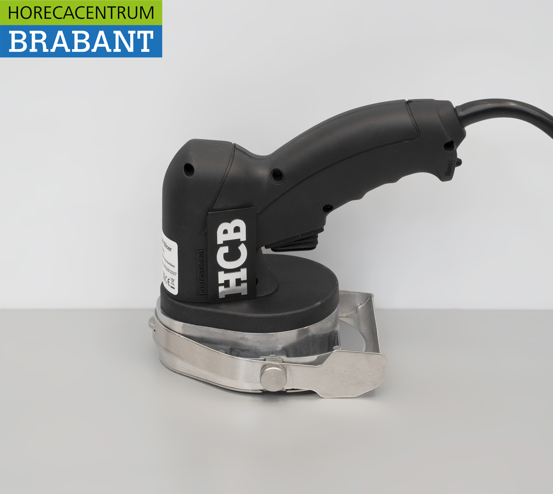HCB RVS Donermes Kebabsnijder Cap. 60 kg/dag 230V Horeca