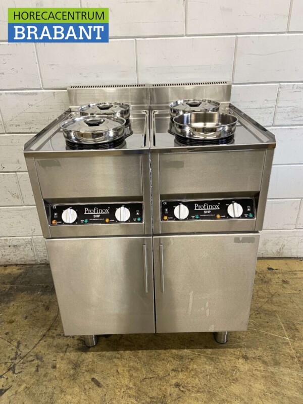 RVS Profinox Hotpot Hot Pot bain marie 4 x 4,2 liter 2 x 230V Horeca